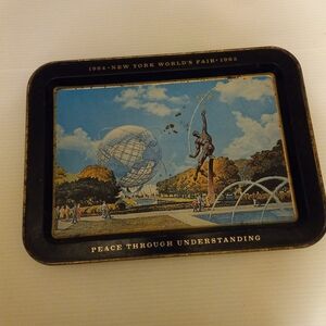 New York World's Fair 1964-1965 Art Tray